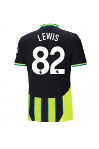 Fotbalové Dres Manchester City Rico Lewis #82 Venkovní Oblečení 2024-25 Krátký Rukáv